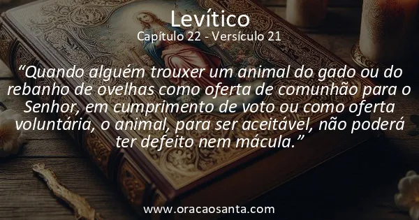 Levítico 22:21