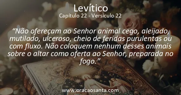 Levítico 22:22