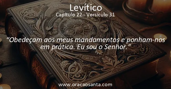 Levítico 22:31