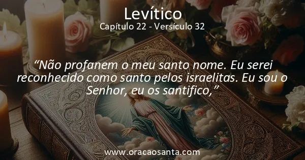 Levítico 22:32
