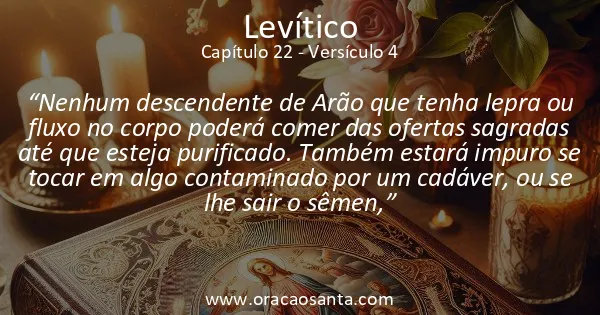 Levítico 22:4