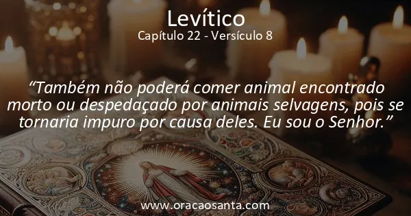 Levítico 22:8