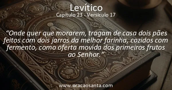 Levítico 23:17