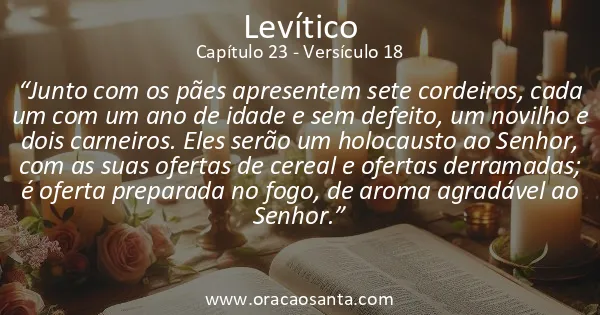 Levítico 23:18