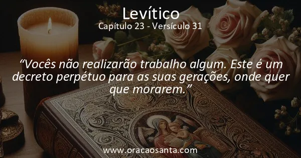 Levítico 23:31