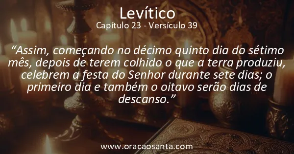 Levítico 23:39