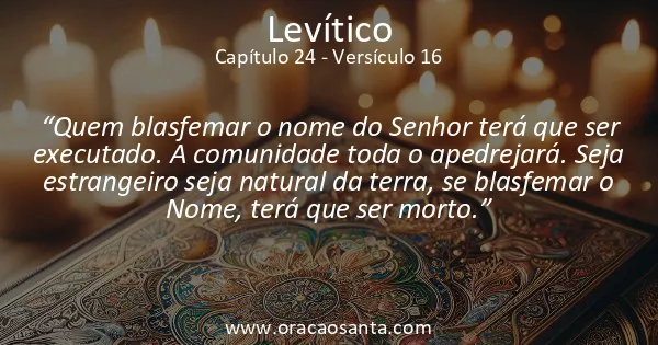 Levítico 24:16