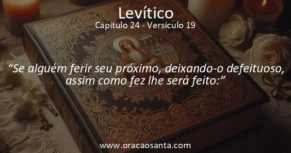 Levítico 24:19