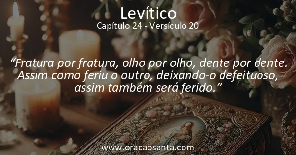 Levítico 24:20