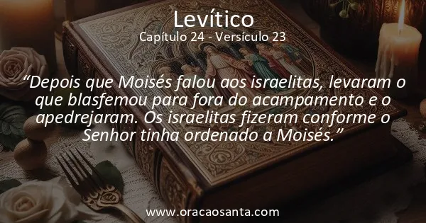 Levítico 24:23
