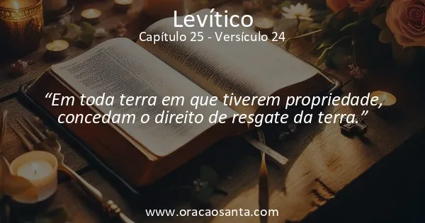 Levítico 25:24