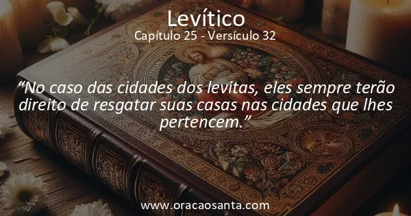 Levítico 25:32