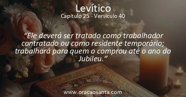 Levítico 25:40