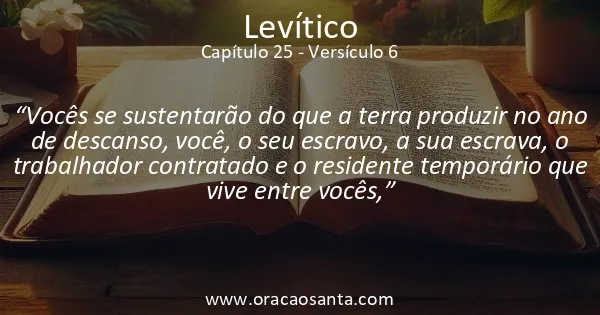 Levítico 25:6