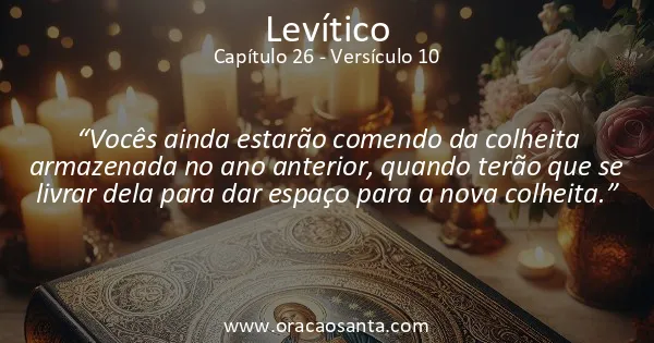Levítico 26:10