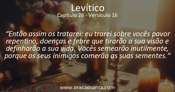 Levítico 26:16
