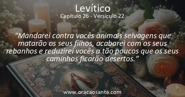 Levítico 26:22