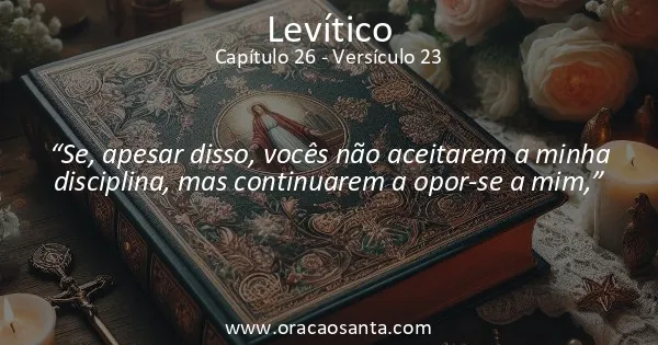 Levítico 26:23