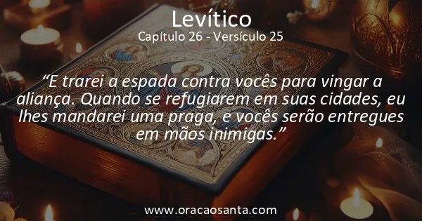Levítico 26:25