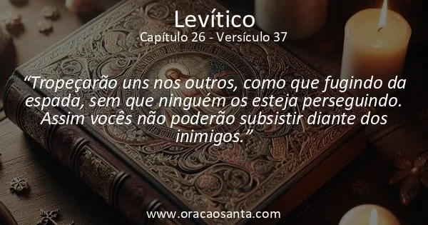 Levítico 26:37