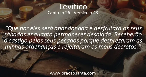 Levítico 26:43