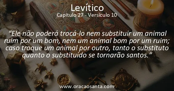 Levítico 27:10