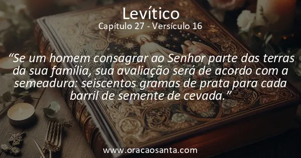 Levítico 27:16