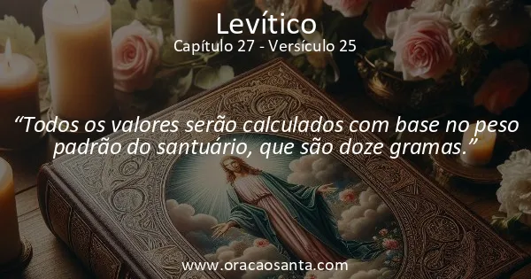 Levítico 27:25