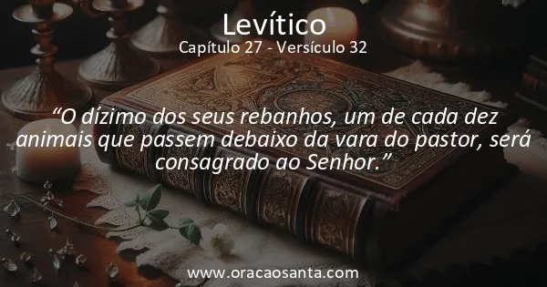 Levítico 27:32