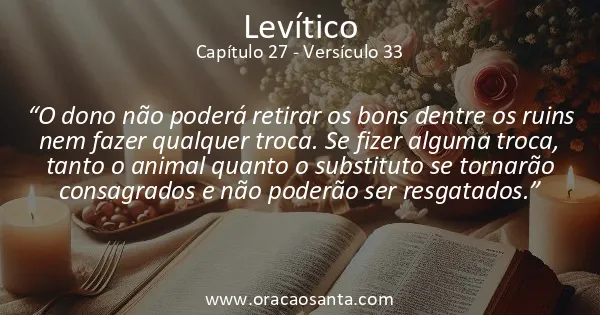 Levítico 27:33