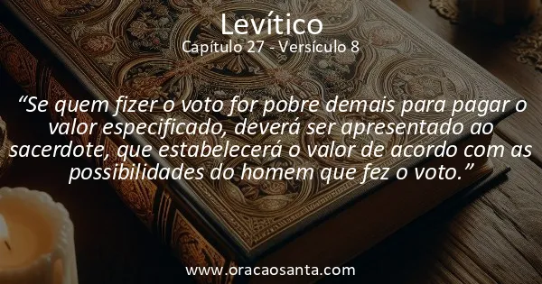 Levítico 27:8