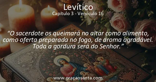Levítico 3:16