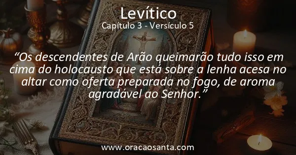 Levítico 3:5