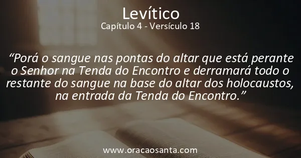 Levítico 4:18
