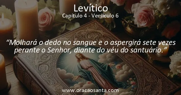 Levítico 4:6