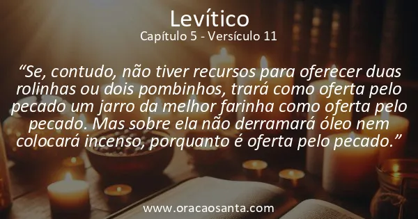 Levítico 5:11
