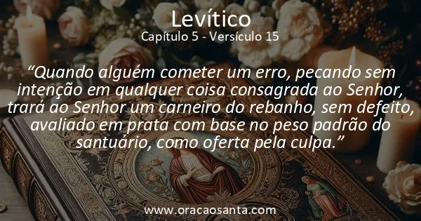Levítico 5:15