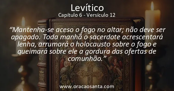 Levítico 6:12