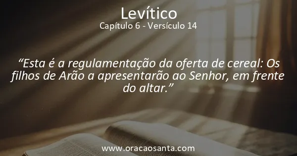 Levítico 6:14