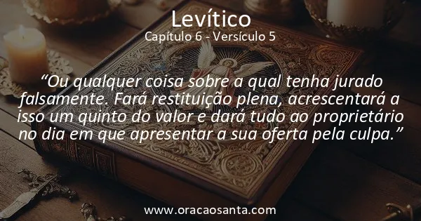 Levítico 6:5