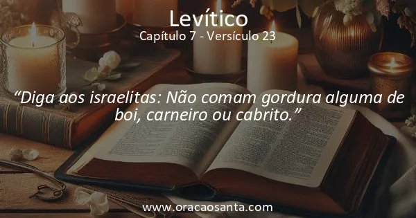 Levítico 7:23