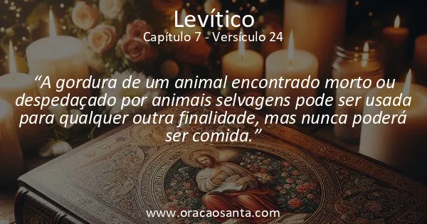 Levítico 7:24
