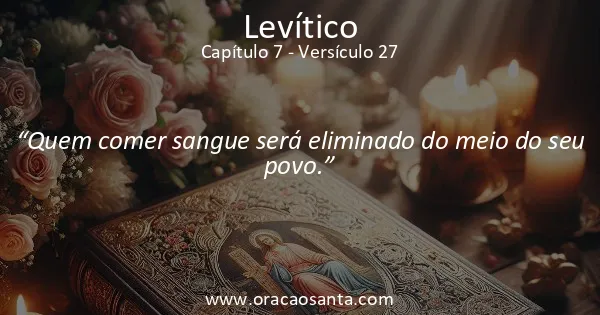 Levítico 7:27