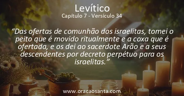 Levítico 7:34