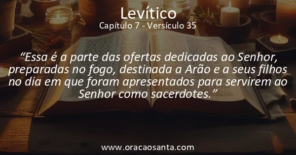 Levítico 7:35