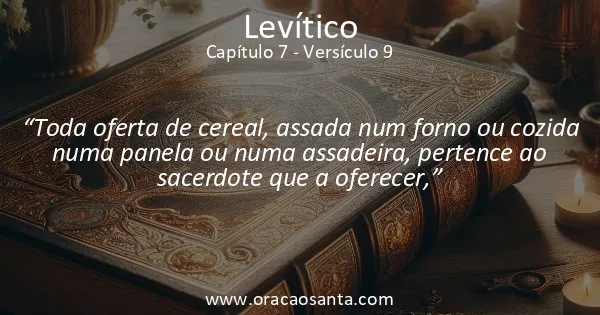 Levítico 7:9