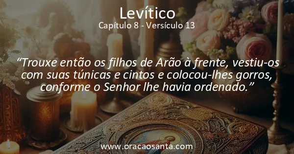 Levítico 8:13