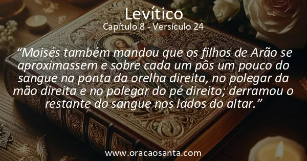 Levítico 8:24