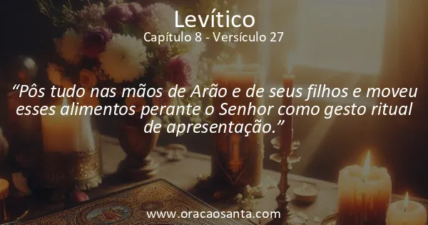 Levítico 8:27