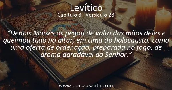 Levítico 8:28